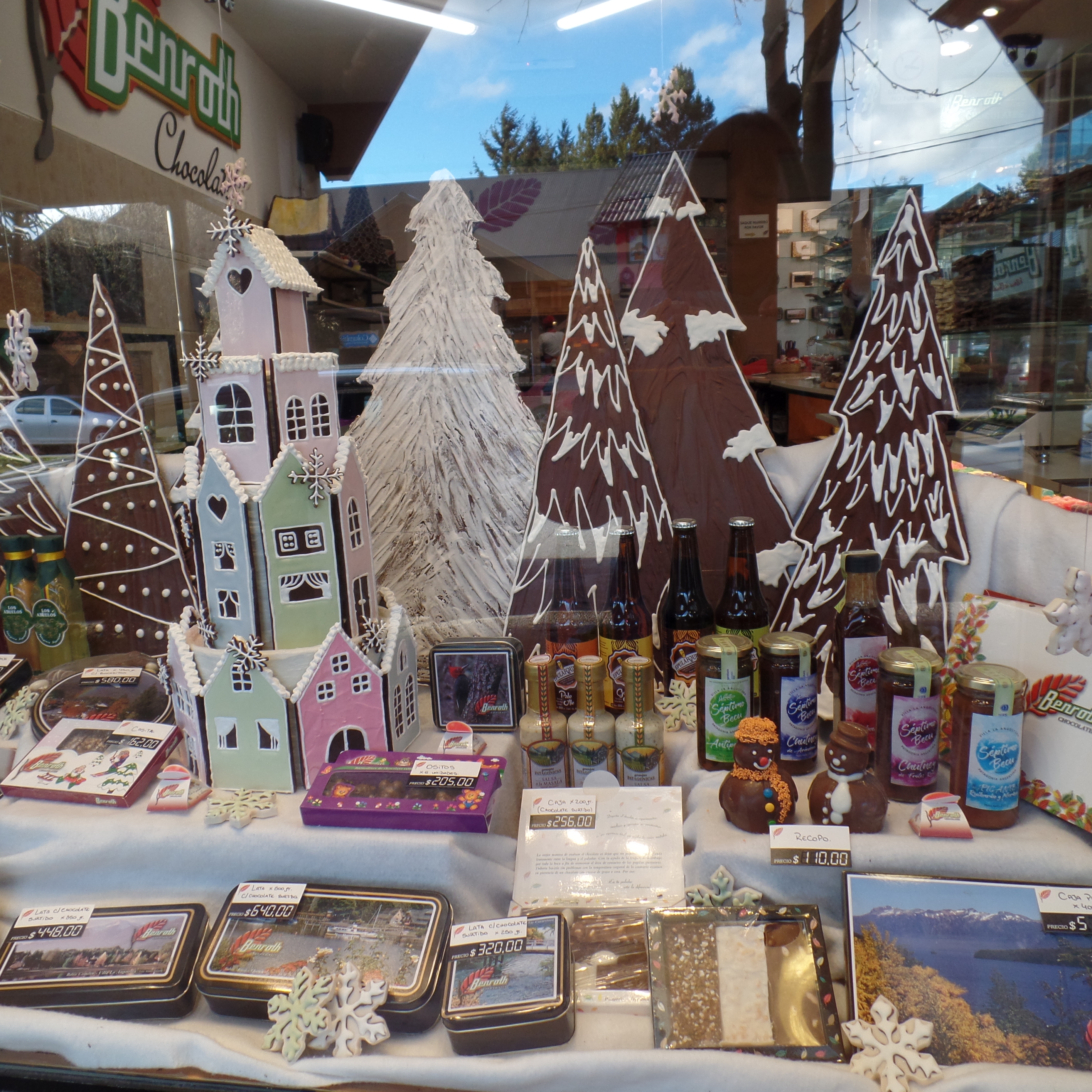 Chocolate shops of Bariloche, Argentina