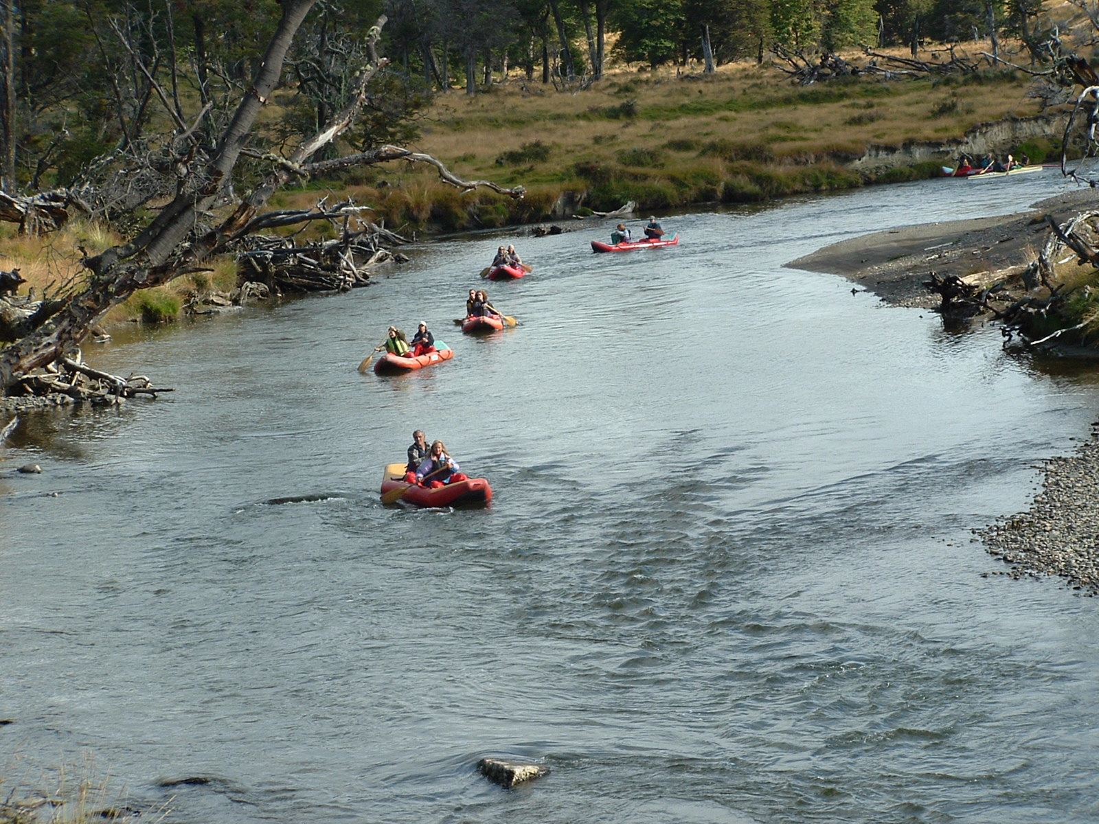 Kayaking in Tierra del Fuego National Park; Argentina