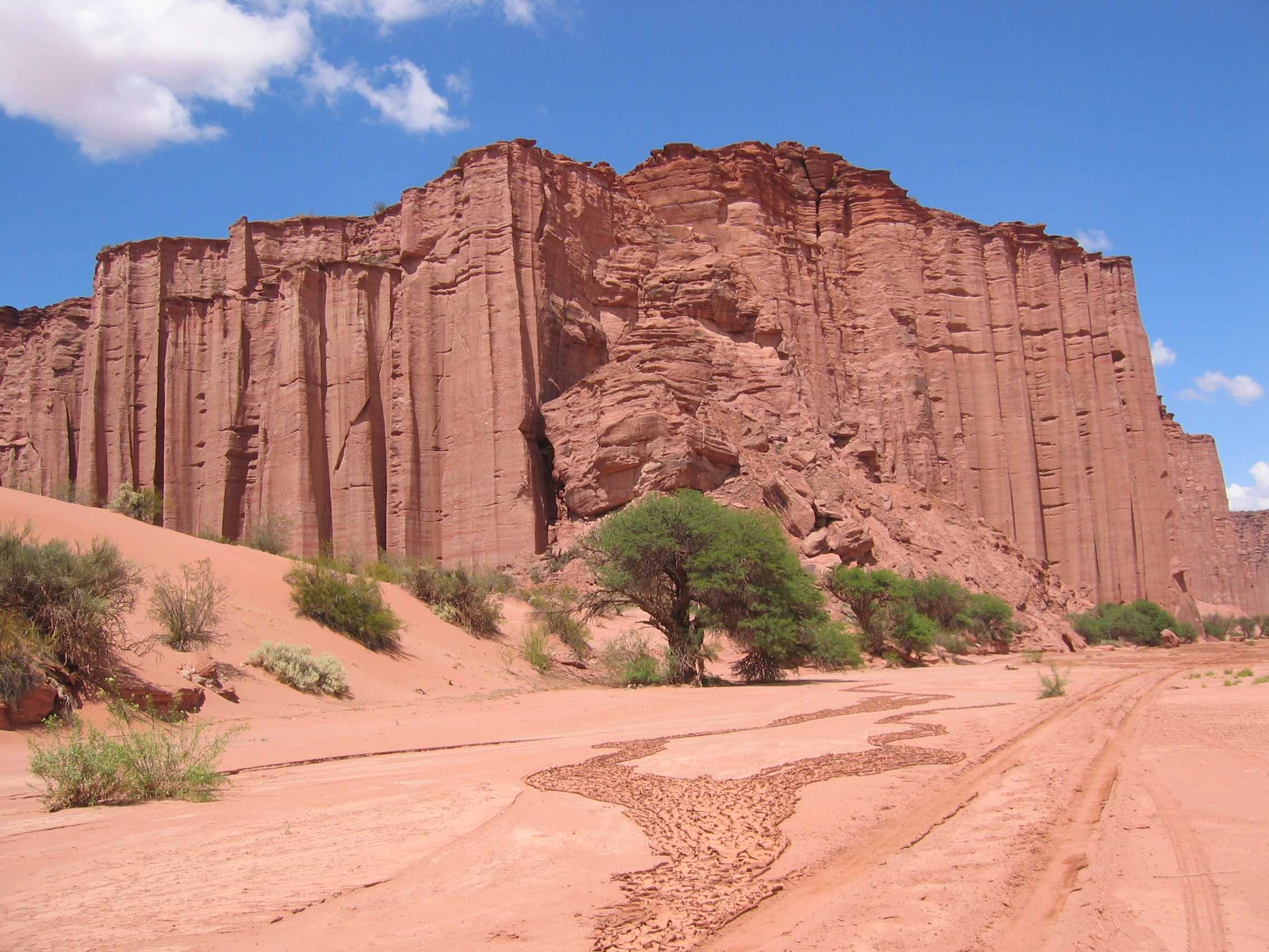 Talampaya, spectacular scenery of Northern Argentina