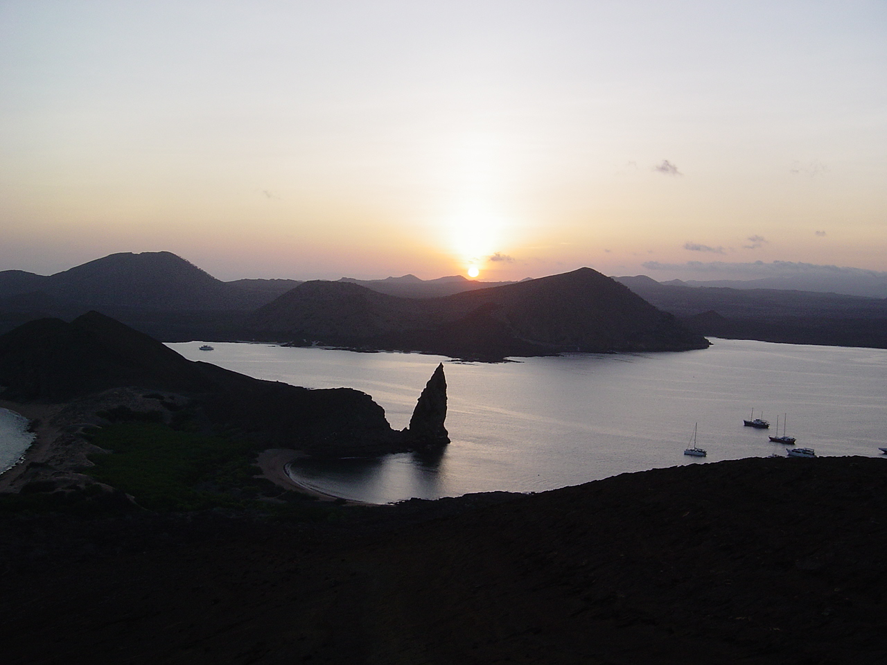 Galapagos Islands-Pinnacle Rock on Bartolome Island