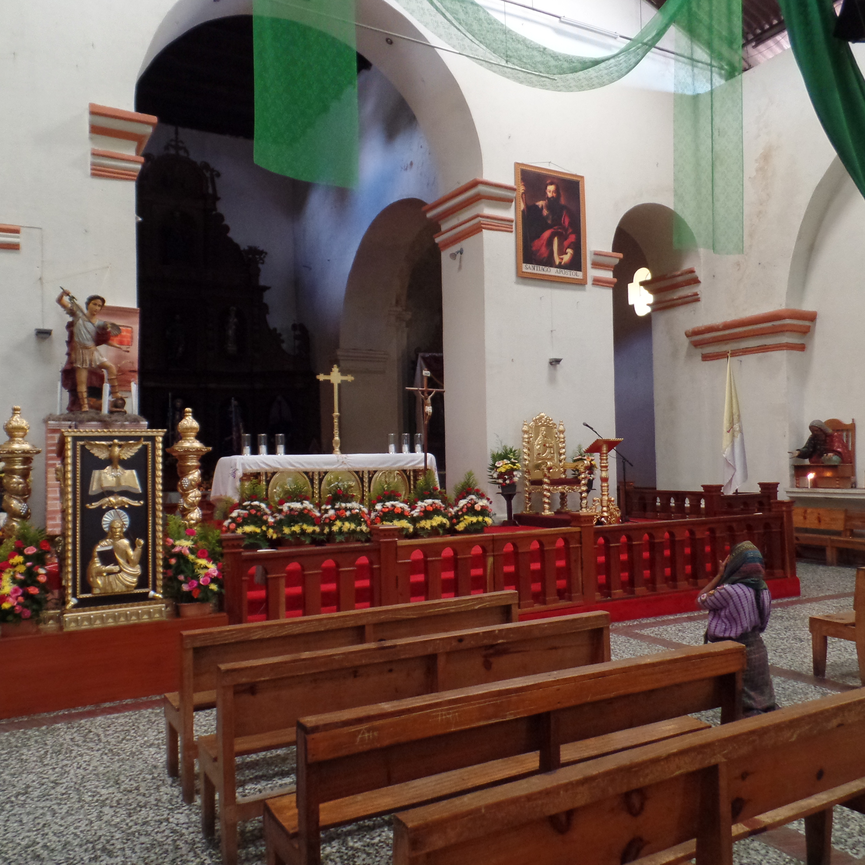 San Pedro La Laguna Church Lake Atitlan Guatemala