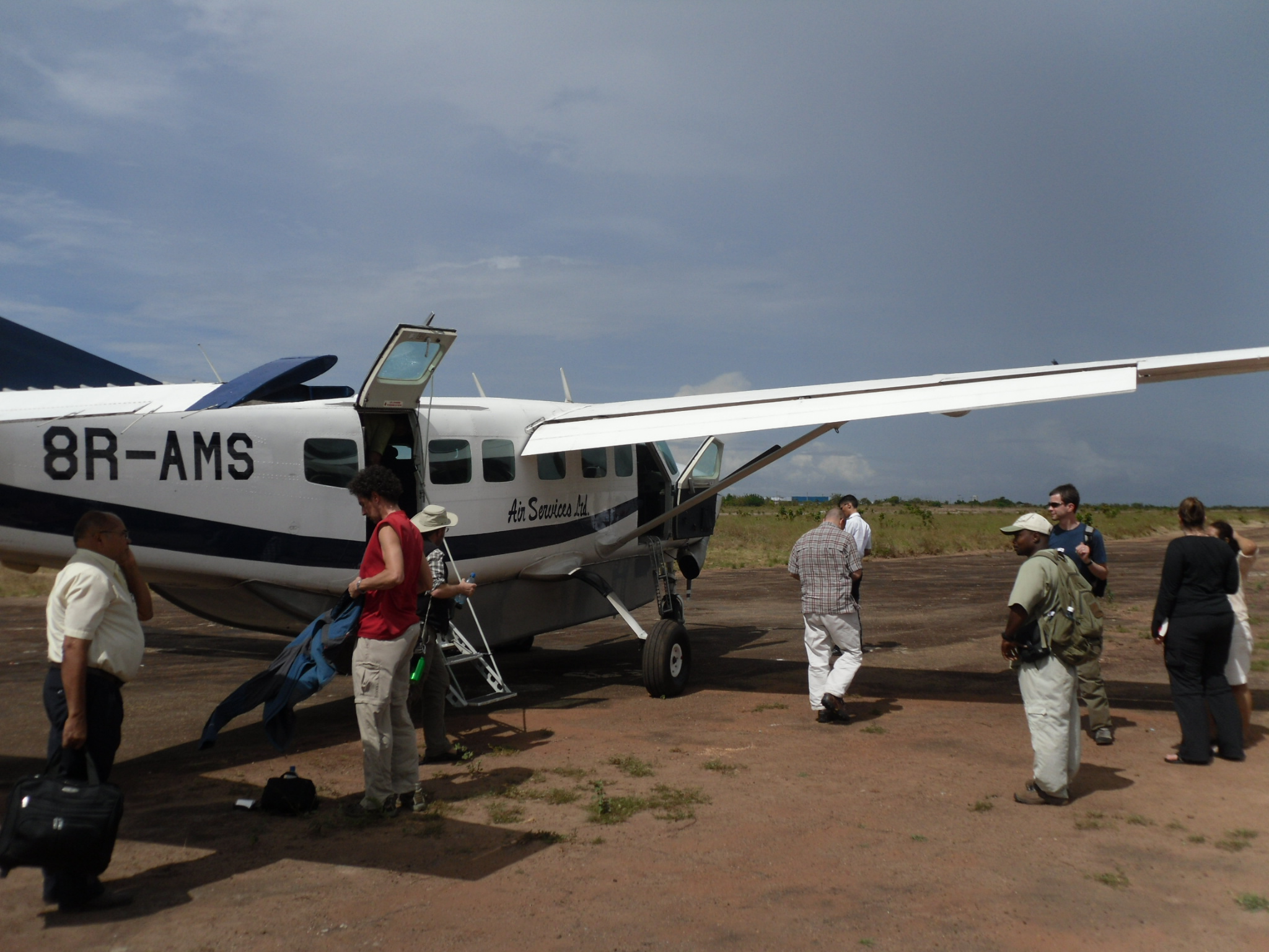 Small plane travel in Guyana