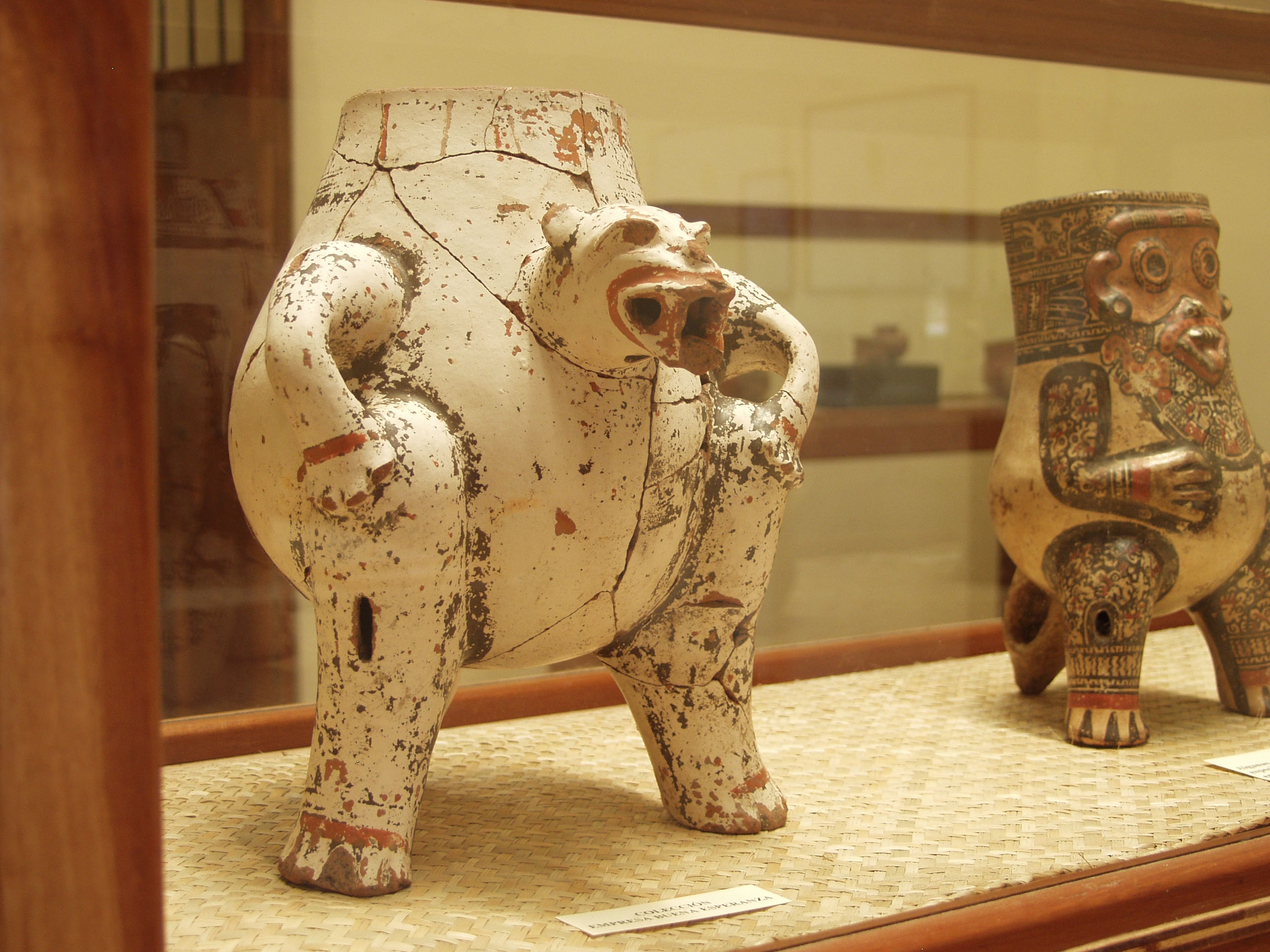 Pre-columbian artifacts from the Chorotega Museum Nicaragua