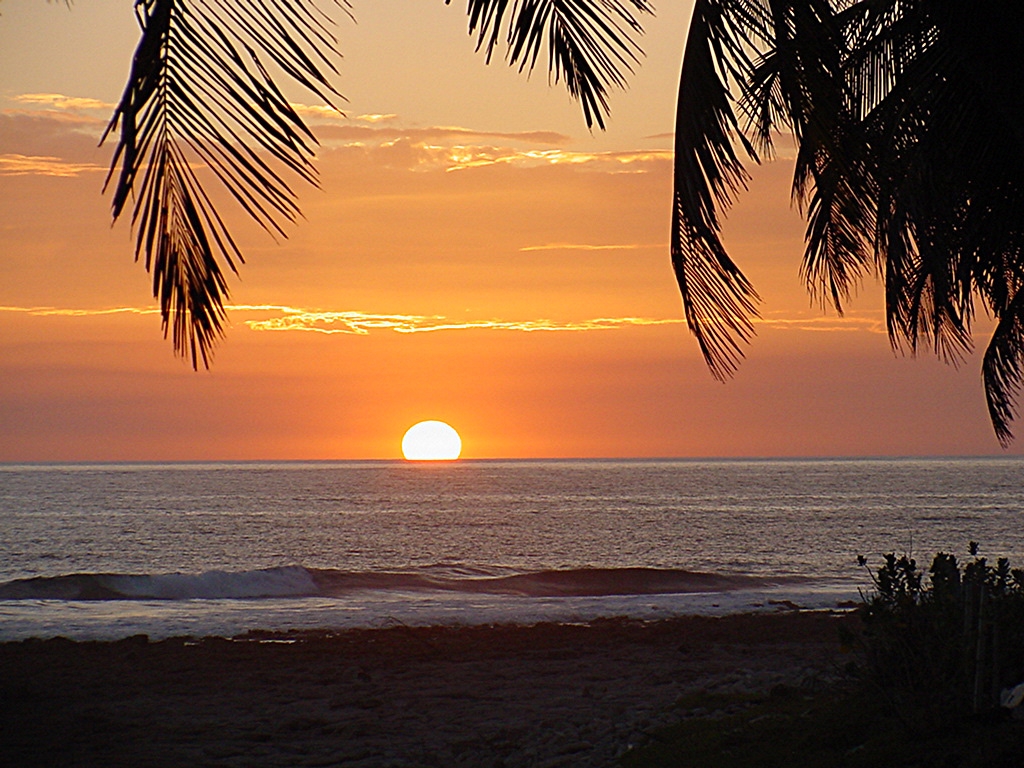 Sunset in Nicaragua