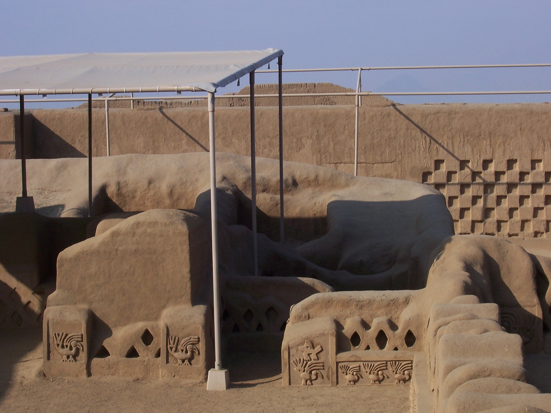 Chan Chan pre-columbian site near Trujillo, Peru