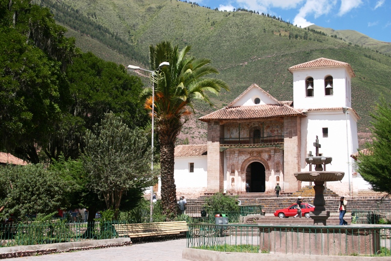 Church of Andahuaylillas between Cusco and Puno, Peru