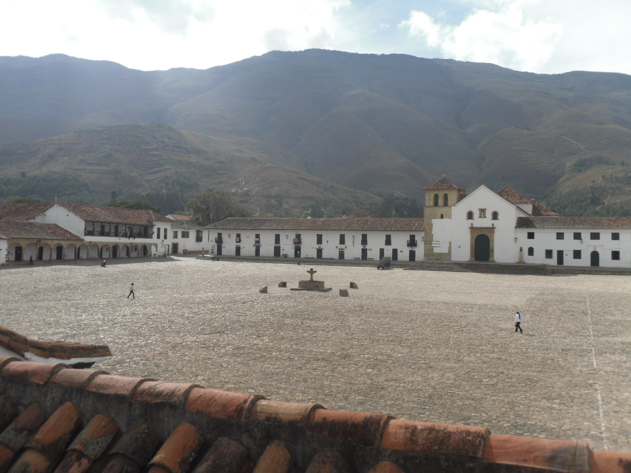 Villa de Leyva Plaza Mayor Colombia