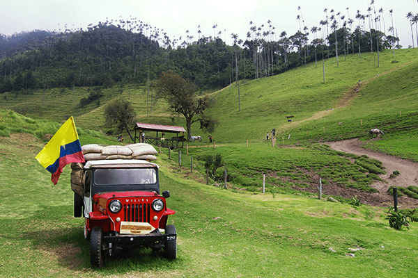 Colombia Corcora Valley Jeep willies
