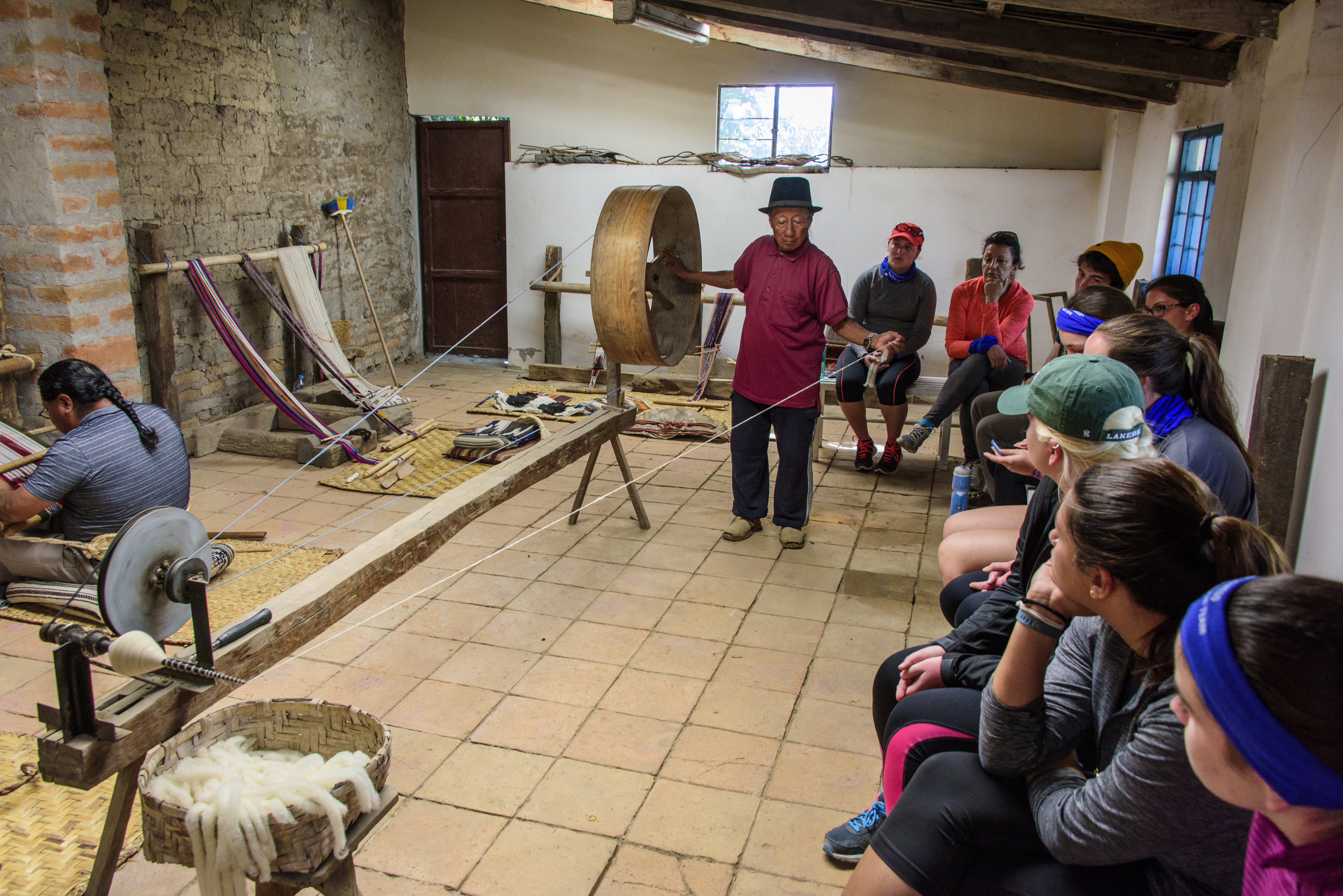 Peguche Weaving Demonstration