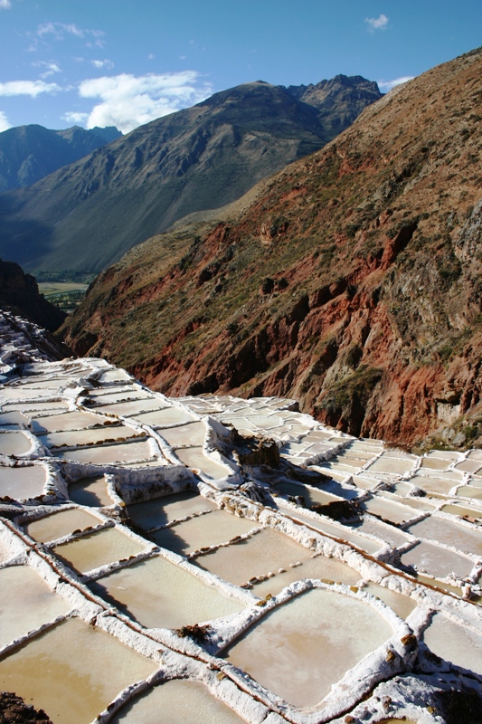 Peru Maras salt plains