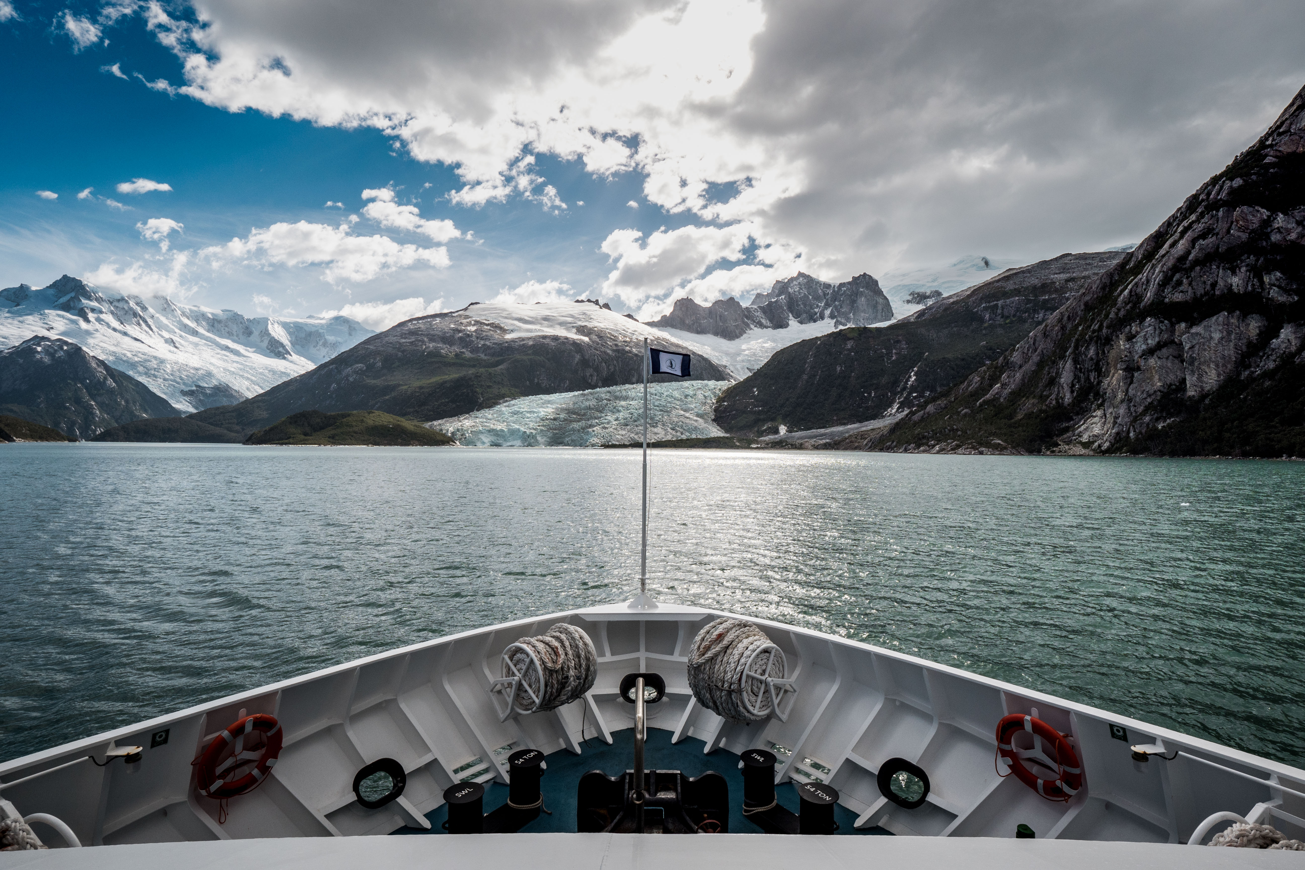 Pia Fjord and Glacier Australis Cruises