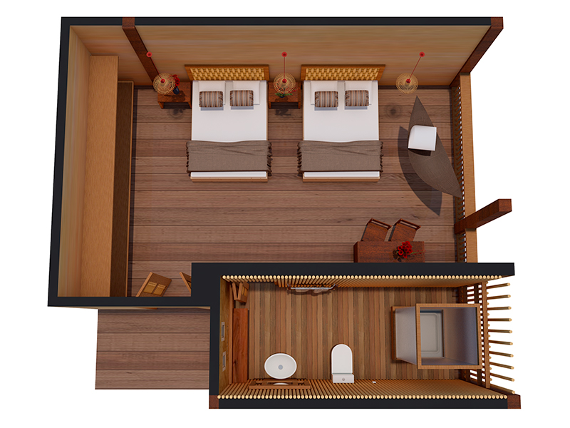 Posada Amazonas Comfort Floorplan