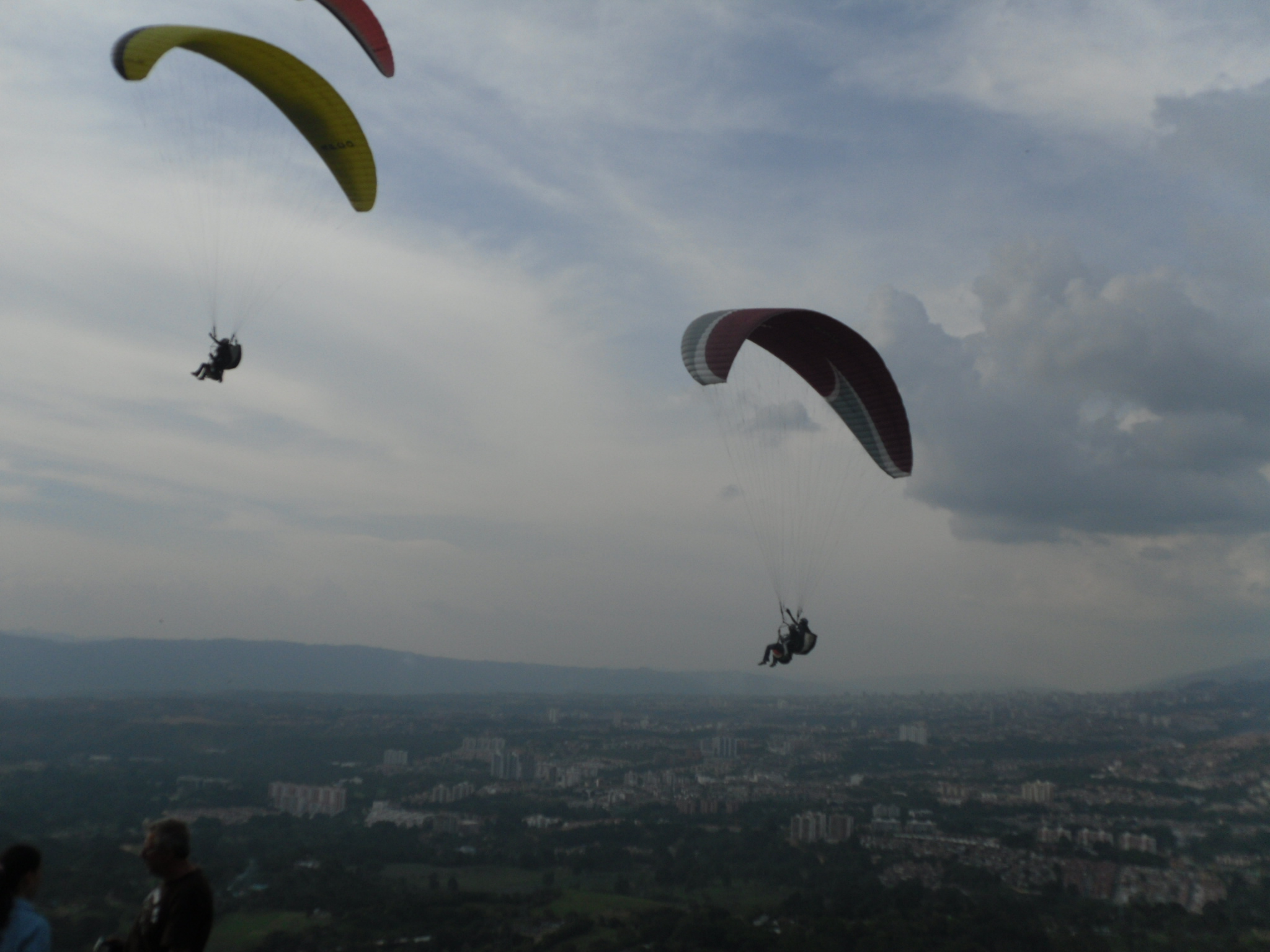 Adventure in Colombia-Paragliding near Bucaramanga