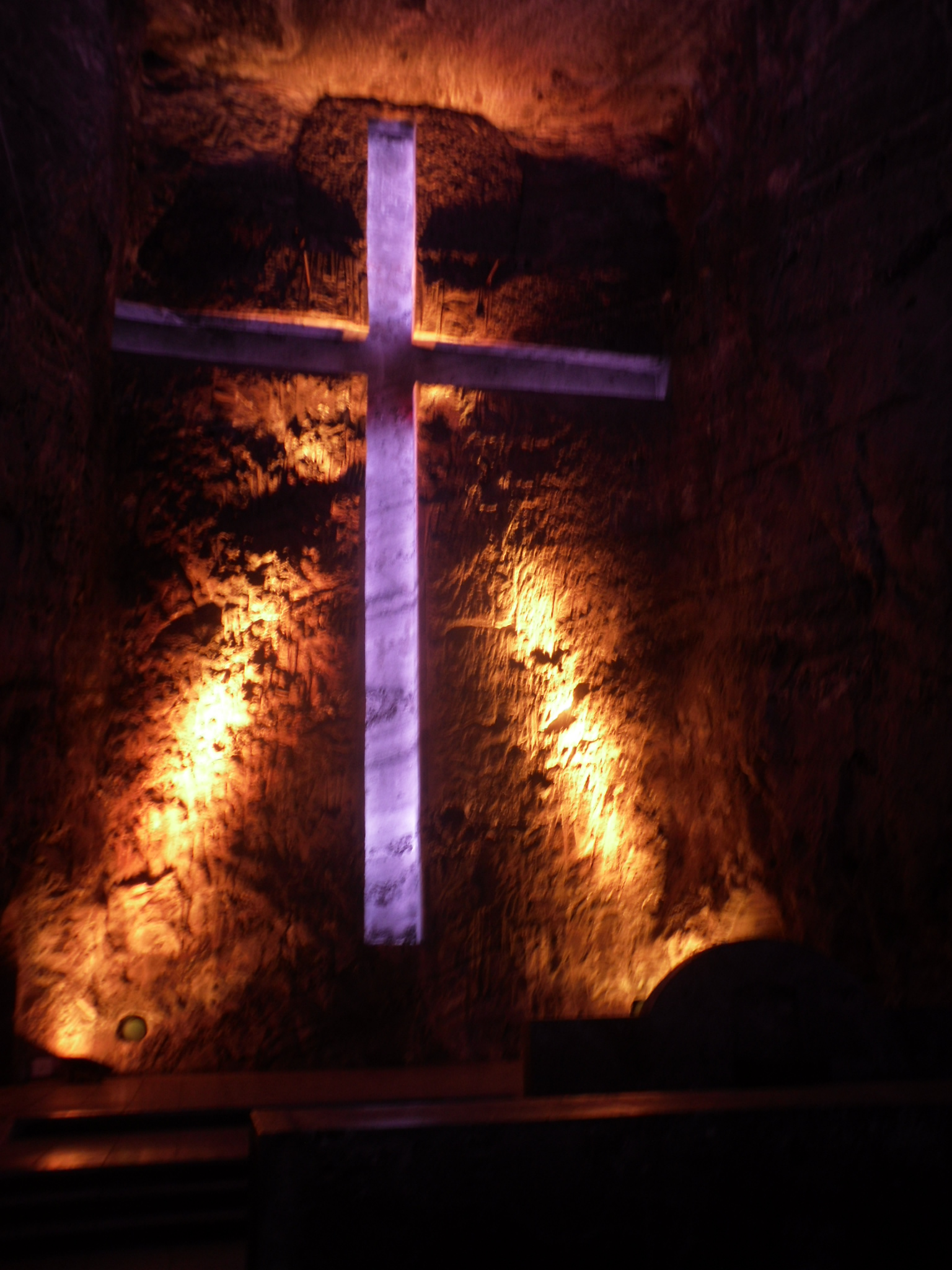 Zipaquira Salt Cathedral near Bogota Colombia